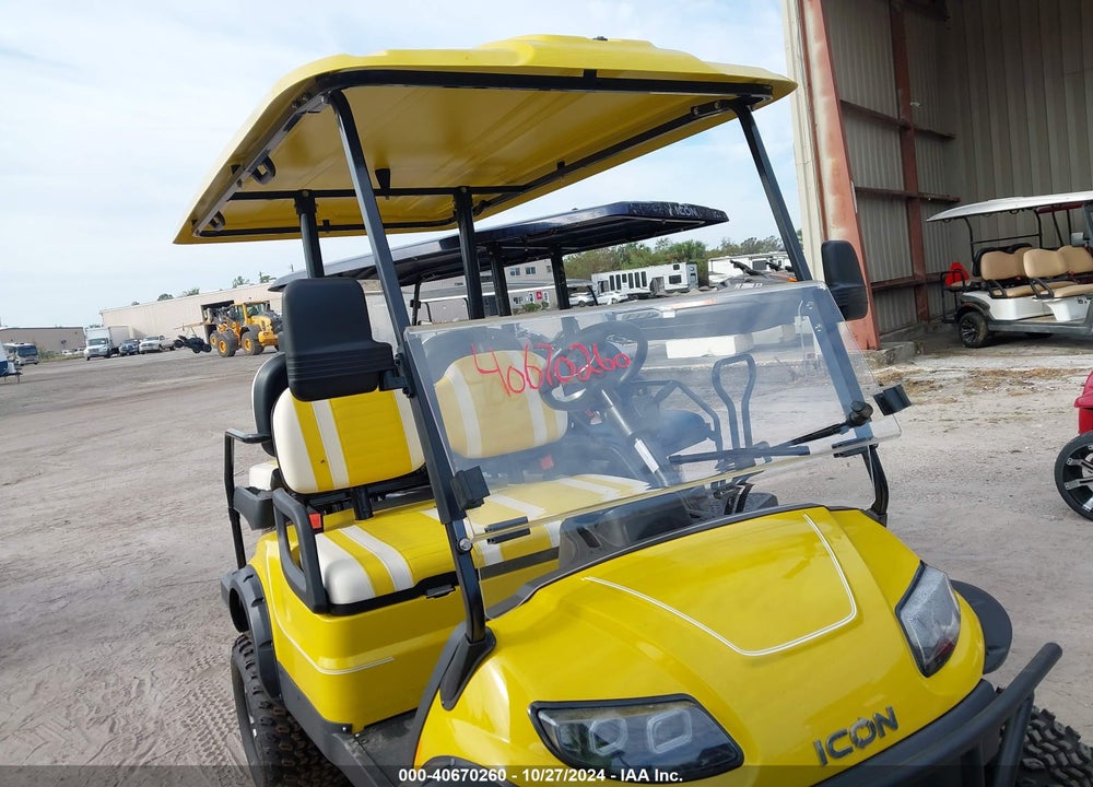 2022 ICON GOLF CART VIN: FLA118906