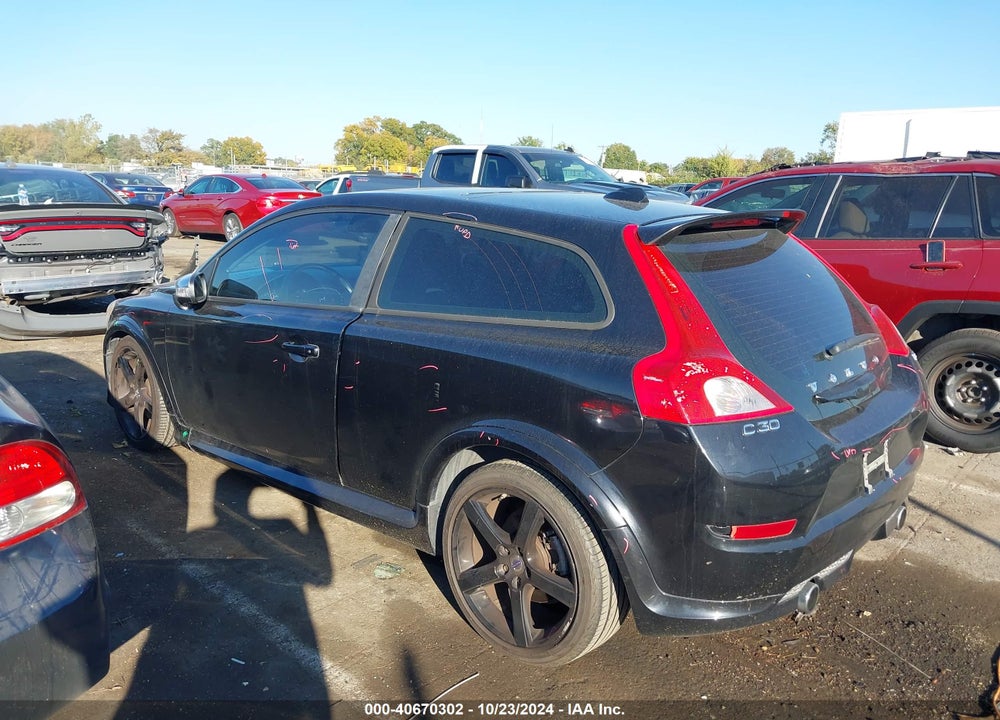 2013 VOLVO C30 T5 R-DESIGN VIN: YV1672MK2D2301998