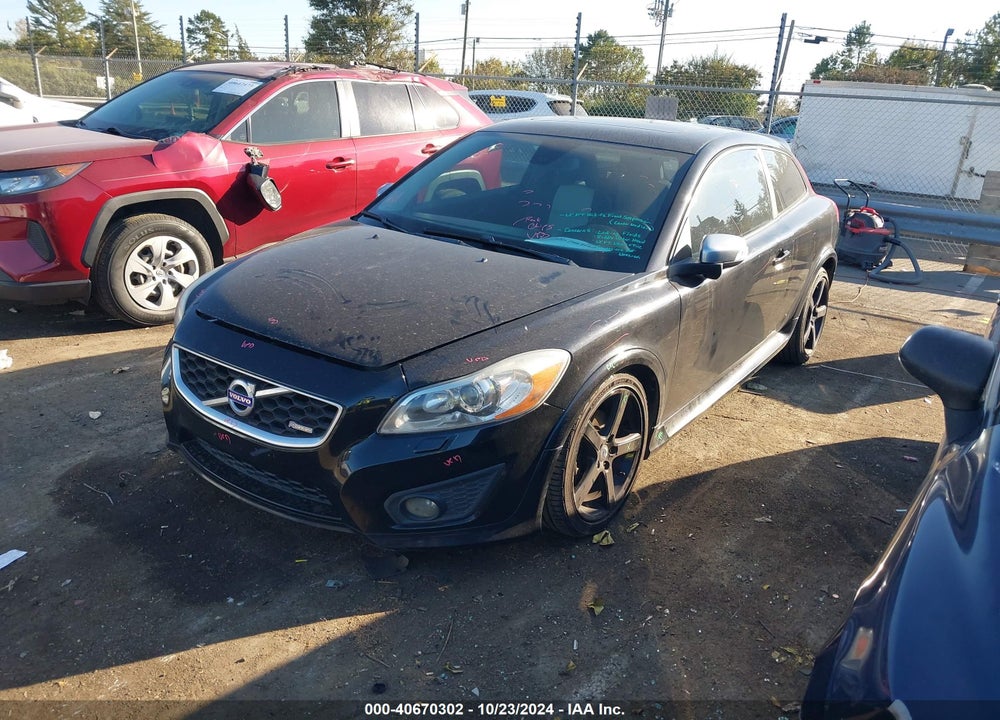2013 VOLVO C30 T5 R-DESIGN VIN: YV1672MK2D2301998