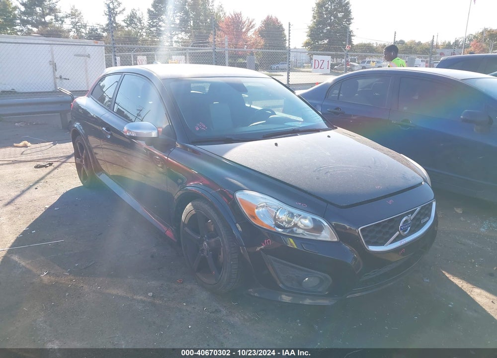2013 VOLVO C30 T5 R-DESIGN VIN: YV1672MK2D2301998