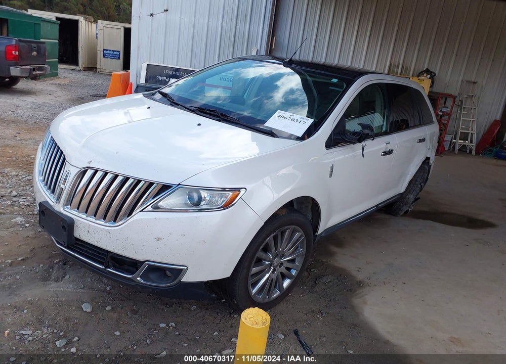 2012 LINCOLN MKX VIN: 2LMDJ6JK7CBL14393