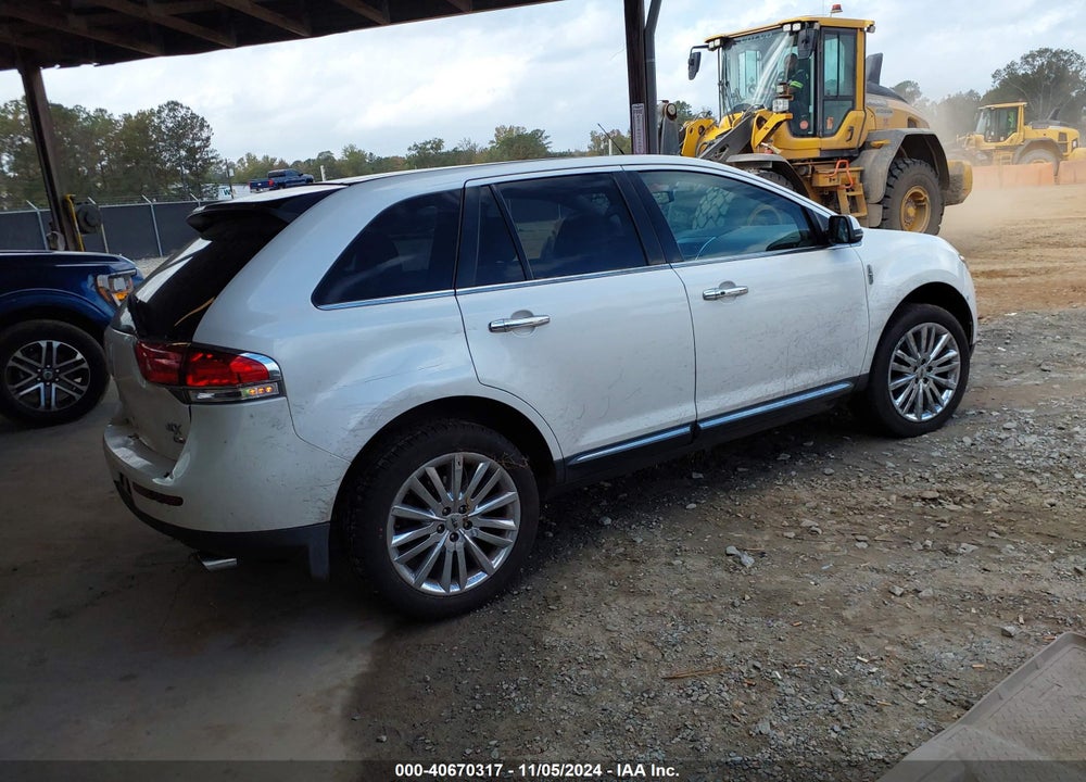 2012 LINCOLN MKX VIN: 2LMDJ6JK7CBL14393