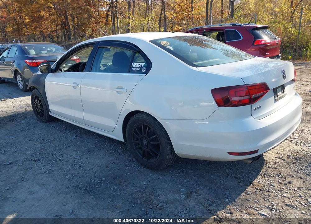 2017 VOLKSWAGEN JETTA 1.4T S VIN: 3VW167AJ1HM275949