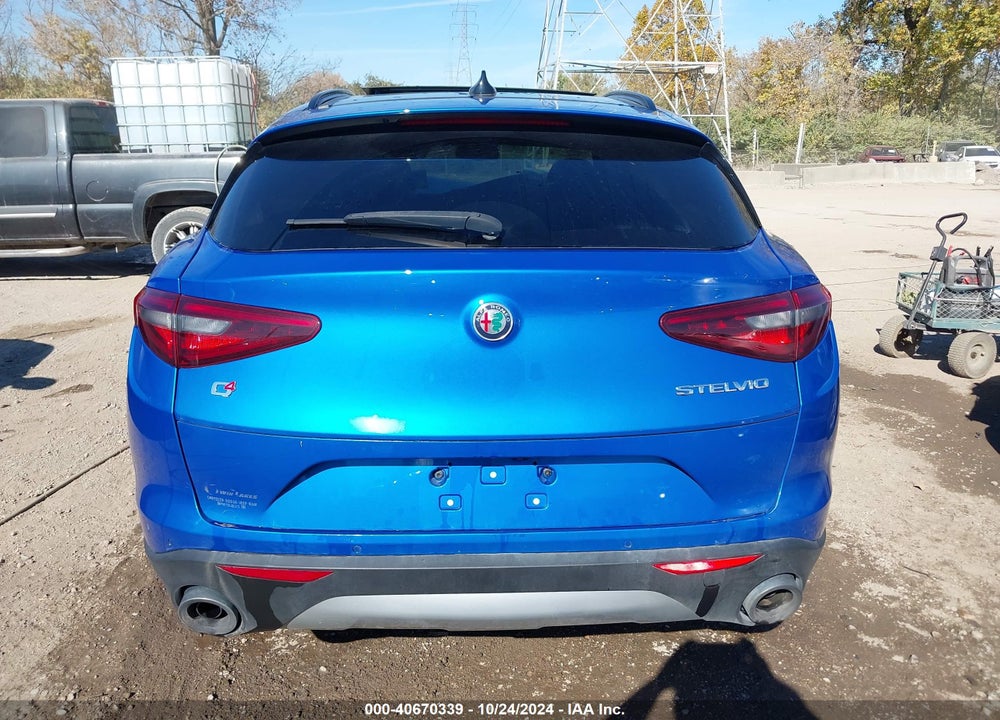 2018 ALFA ROMEO STELVIO TI SPORT AWD VIN: ZASFAKNN1J7B96988