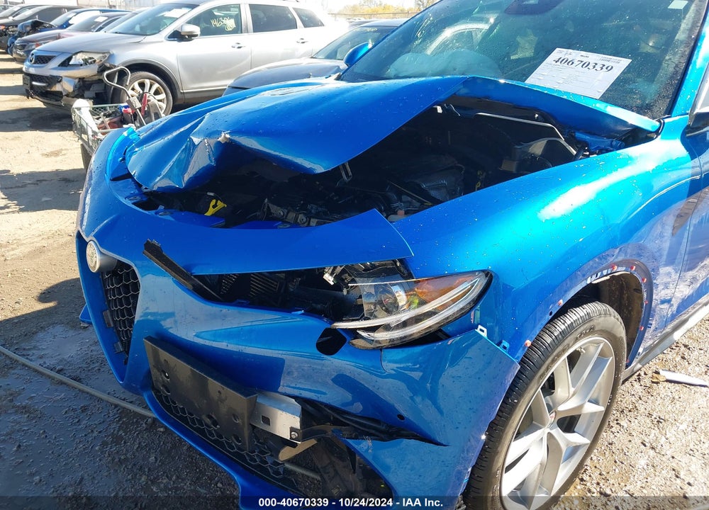 2018 ALFA ROMEO STELVIO TI SPORT AWD VIN: ZASFAKNN1J7B96988