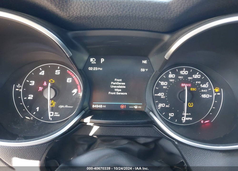 2018 ALFA ROMEO STELVIO TI SPORT AWD VIN: ZASFAKNN1J7B96988