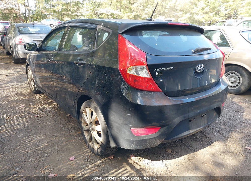 2013 HYUNDAI ACCENT SE VIN: KMHCU5AEXDU089028
