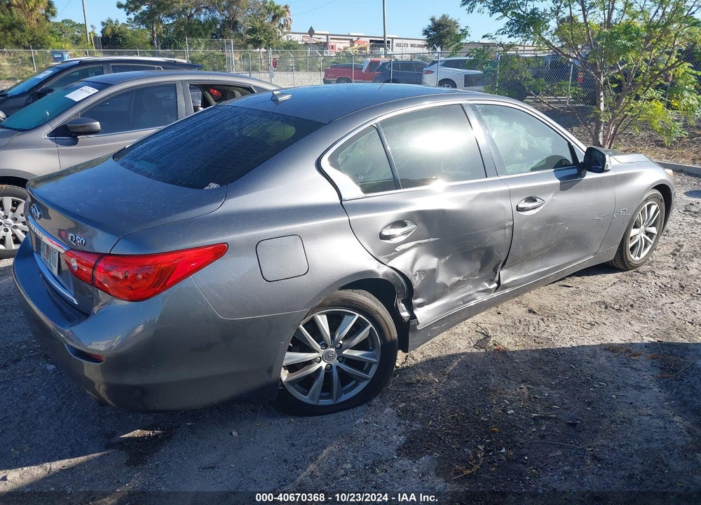 2016 INFINITI Q50 2.0T BASE/2.0T PREMIUM VIN: JN1CV7AP0GM203110