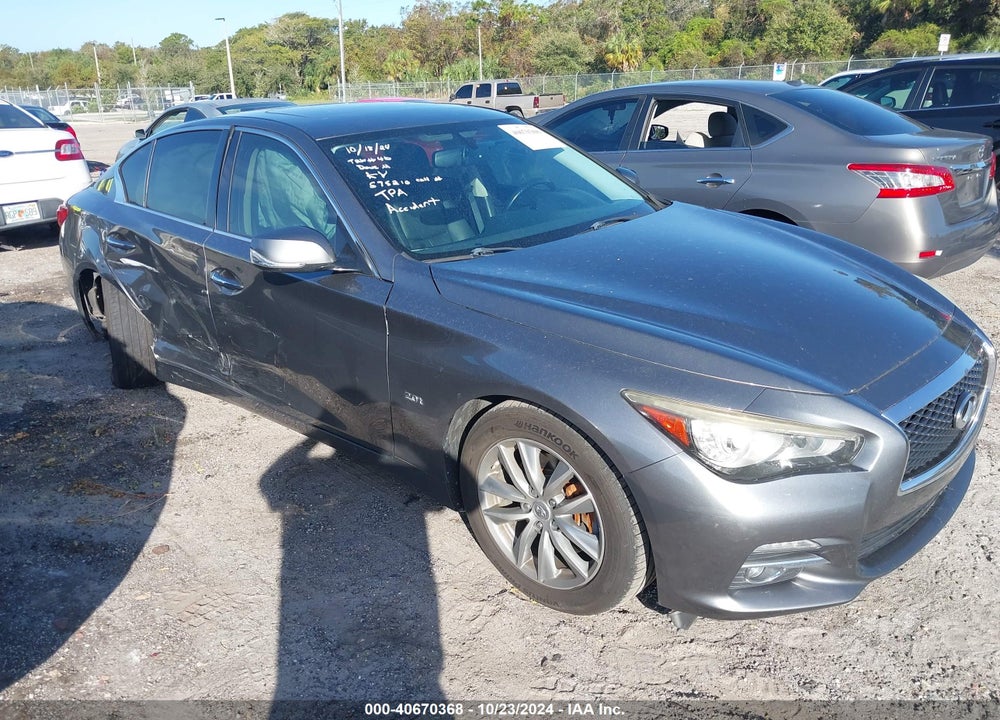 2016 INFINITI Q50 2.0T BASE/2.0T PREMIUM VIN: JN1CV7AP0GM203110