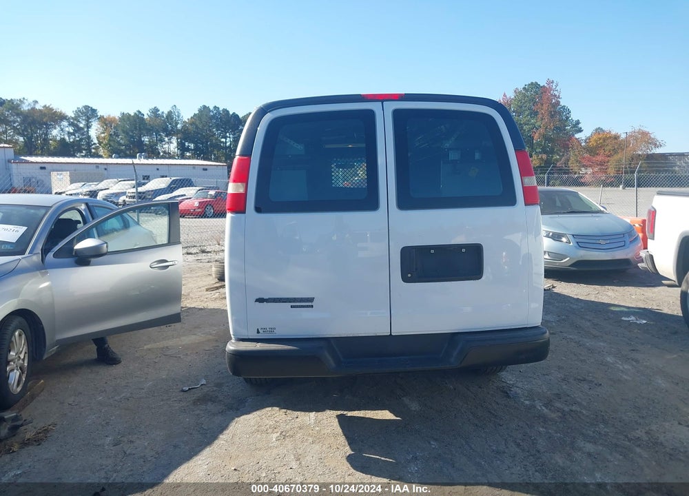 2015 CHEVROLET EXPRESS 2500 WORK VAN VIN: 1GCWGFFF4F1104921