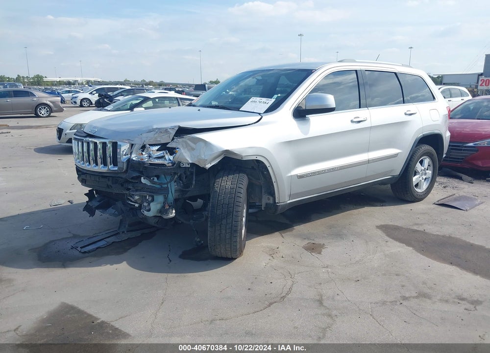 2012 JEEP GRAND CHEROKEE LAREDO VIN: 1C4RJEAG4CC209726