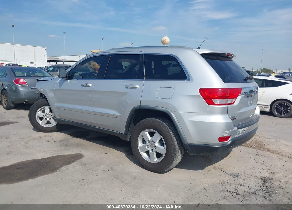2012 JEEP GRAND CHEROKEE LAREDO VIN: 1C4RJEAG4CC209726