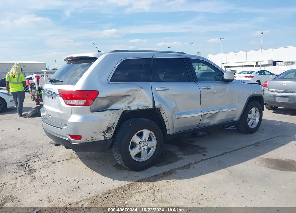 2012 JEEP GRAND CHEROKEE LAREDO VIN: 1C4RJEAG4CC209726