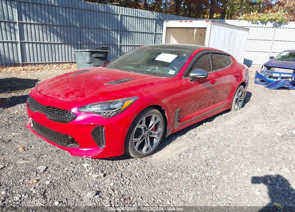 2018 KIA STINGER GT2 VIN: KNAE55LC8J6025556