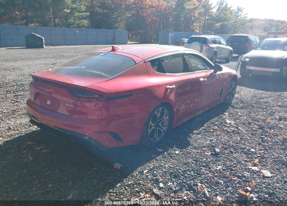 2018 KIA STINGER GT2 VIN: KNAE55LC8J6025556