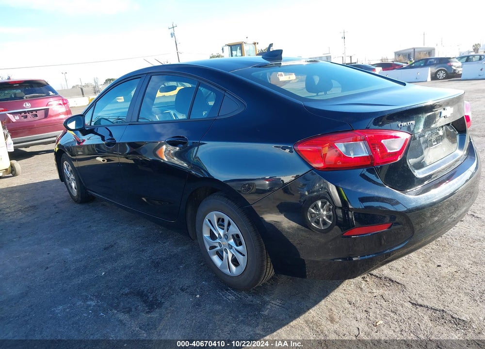 2019 CHEVROLET CRUZE CVT (FLEET ORDERS ONLY) VIN: 1G1BJ5SM2K7104835