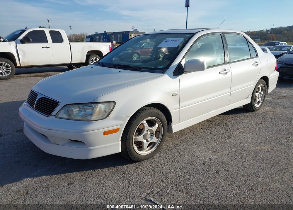 2003 MITSUBISHI LANCER OZ RALLY VIN: JA3AJ86E63U059052