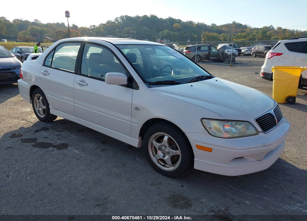 2003 MITSUBISHI LANCER OZ RALLY VIN: JA3AJ86E63U059052