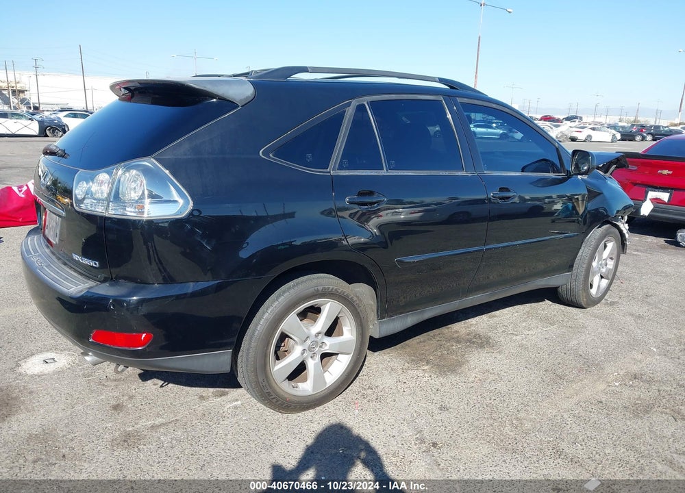 2007 LEXUS RX 350 BASE A5 VIN: JTJGK31U170008644