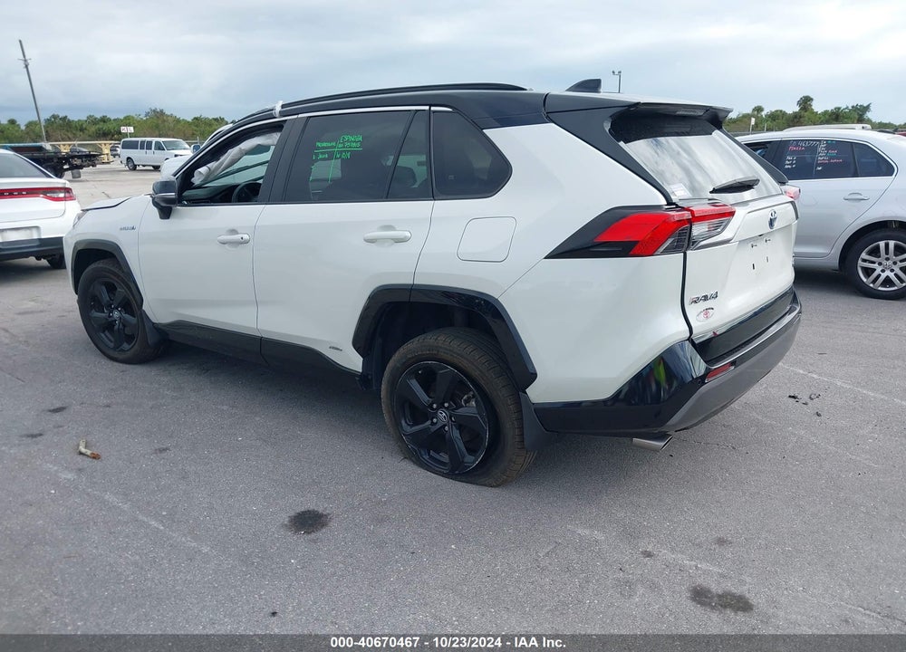 2021 TOYOTA RAV4 HYBRID XSE VIN: 2T3E6RFV4MW002377