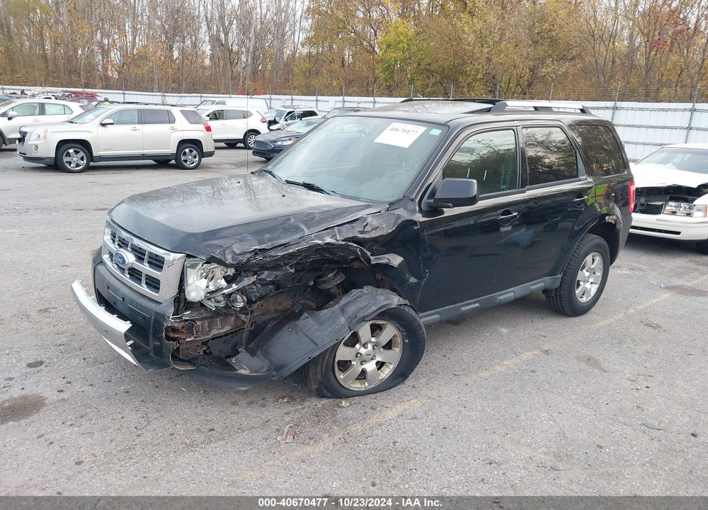 2012 FORD ESCAPE LIMITED VIN: 1FMCU9EG6CKB65857