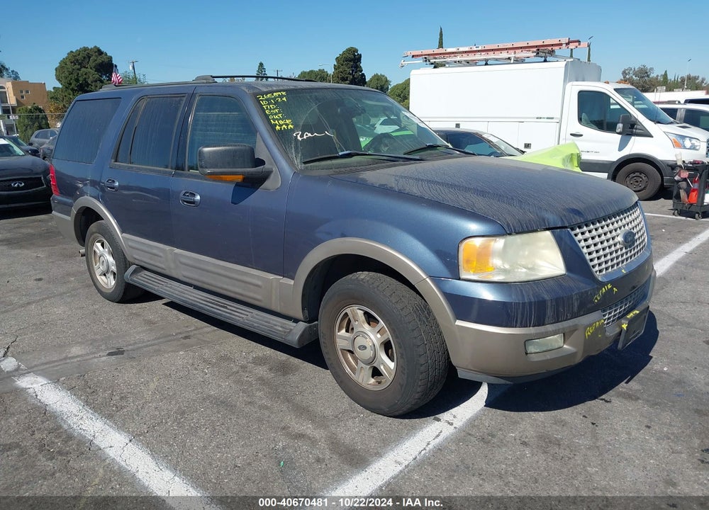 2003 FORD EXPEDITION EDDIE BAUER VIN: 1FMFU17L23LB54146