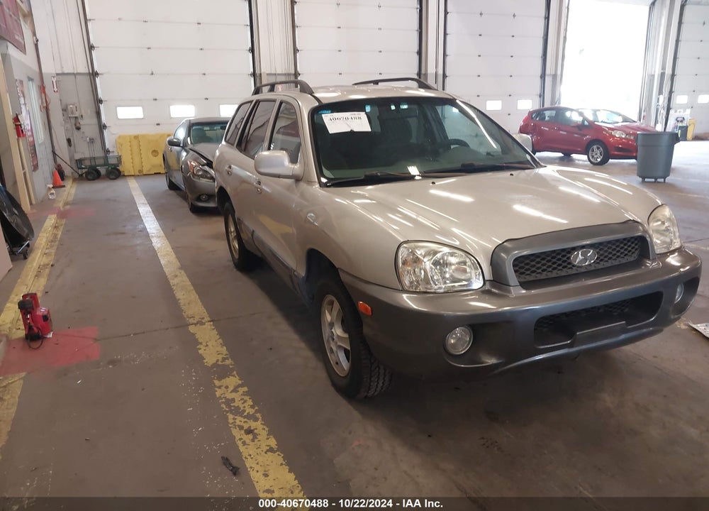 2004 HYUNDAI SANTA FE GLS/LX VIN: KM8SC73EX4U813050