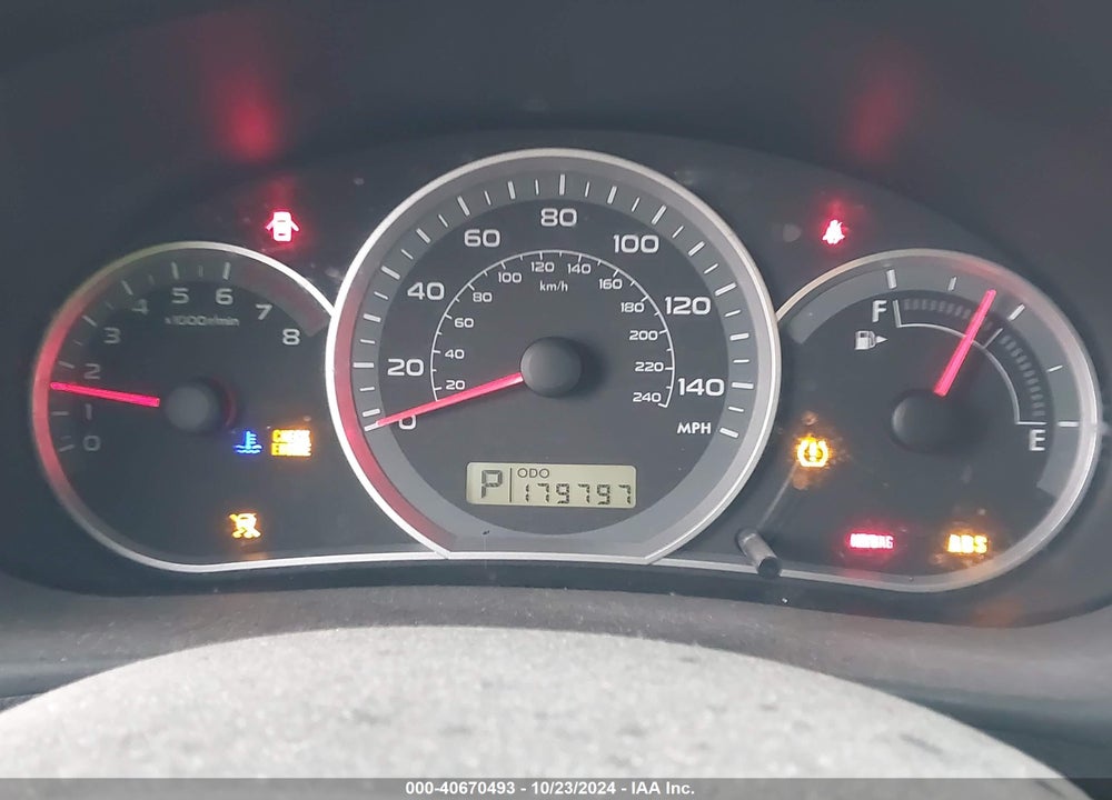 2010 SUBARU IMPREZA OUTBACK SPORT VIN: JF1GH6D65AH817983