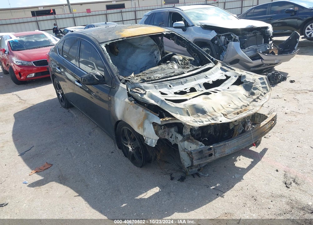 2017 NISSAN SENTRA SV VIN: 3N1AB7AP0HL674945