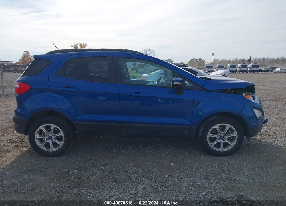2018 FORD ECOSPORT SE VIN: MAJ6P1UL3JC230248