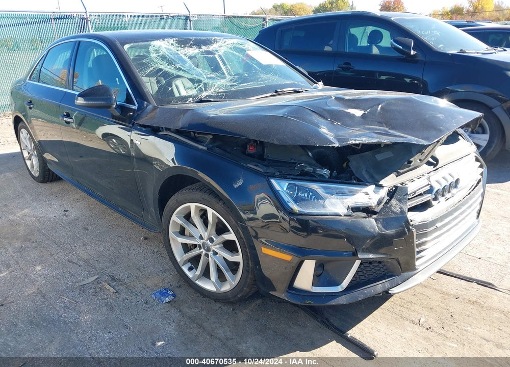 2019 AUDI A4 45 PREMIUM VIN: WAUDNAF44KN017776