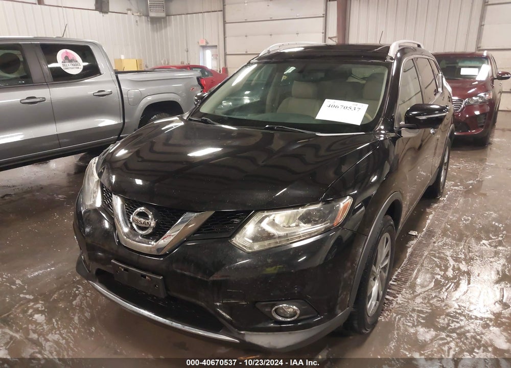 2014 NISSAN ROGUE SL VIN: 5N1AT2MV1EC811000