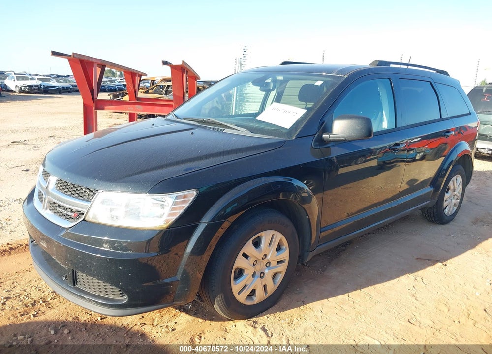 2018 DODGE JOURNEY SE VIN: 3C4PDCAB5JT498785