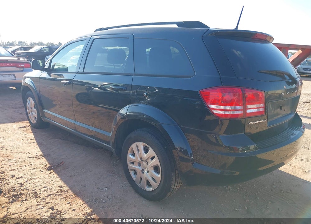 2018 DODGE JOURNEY SE VIN: 3C4PDCAB5JT498785