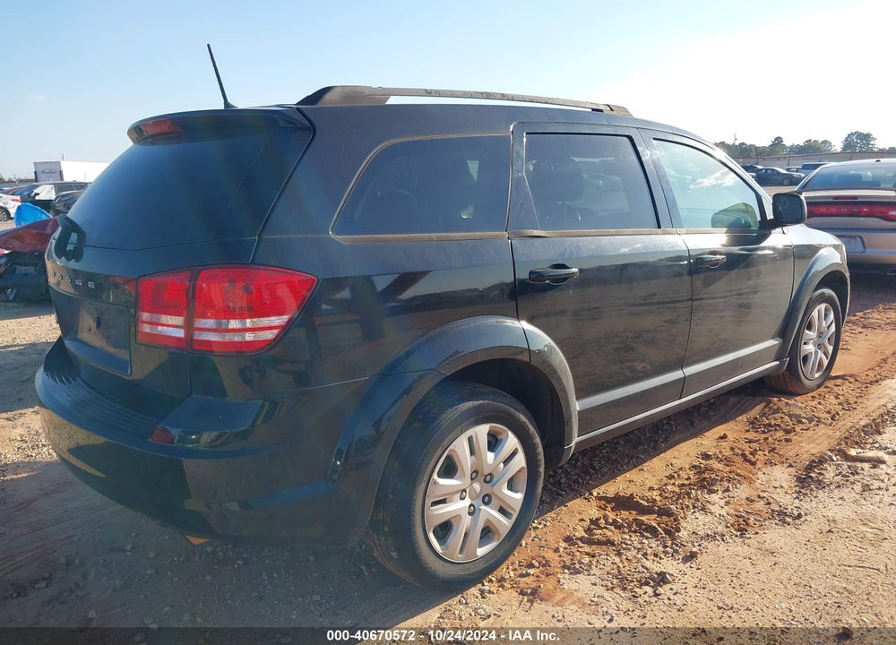 2018 DODGE JOURNEY SE VIN: 3C4PDCAB5JT498785