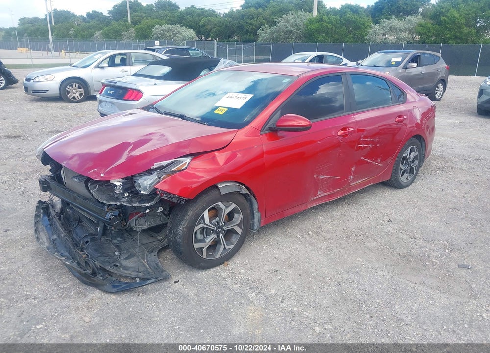 2019 KIA FORTE LXS VIN: 3KPF24AD2KE038045