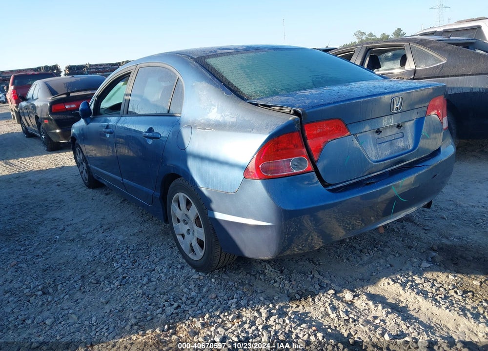 2008 HONDA CIVIC LX VIN: 1HGFA16548L113784