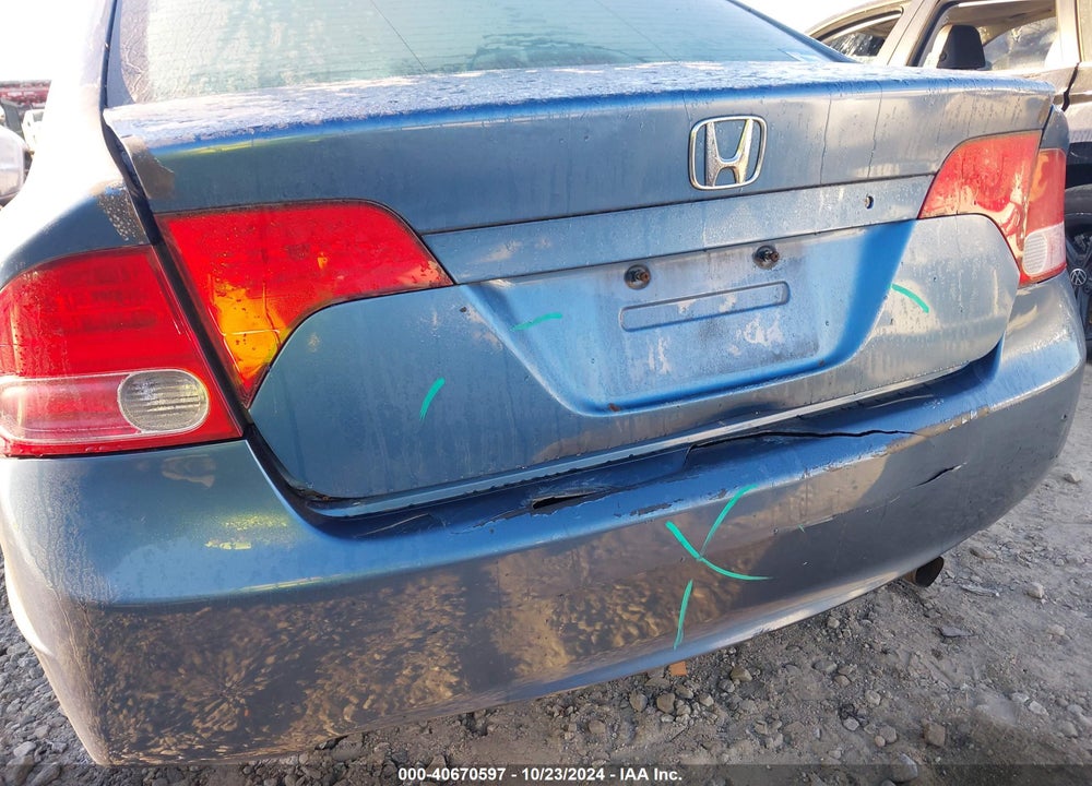2008 HONDA CIVIC LX VIN: 1HGFA16548L113784