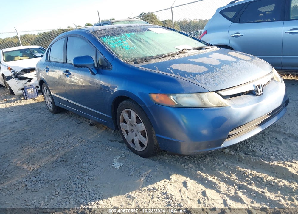 2008 HONDA CIVIC LX VIN: 1HGFA16548L113784