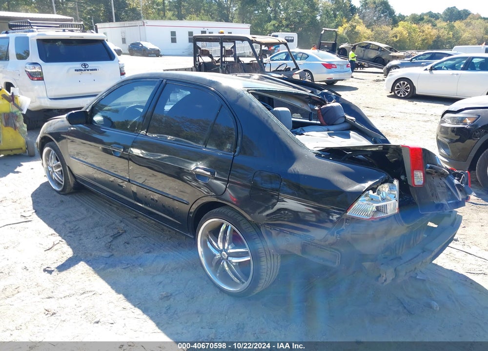 2004 HONDA CIVIC LX VIN: 2HGES16524H563501