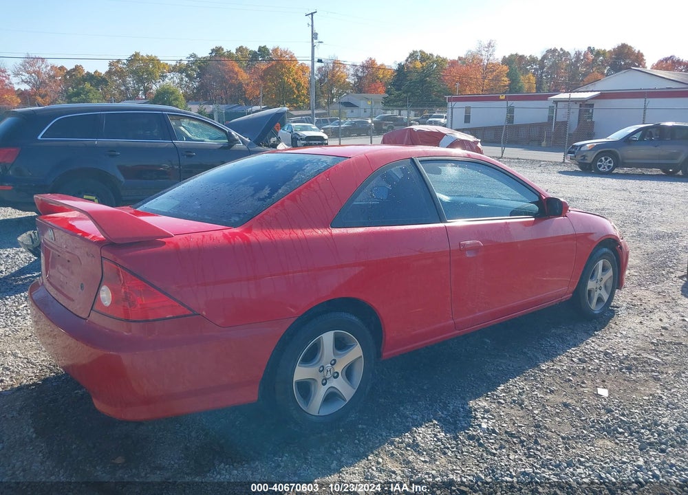 2004 HONDA CIVIC EX VIN: 1HGEM21974L069986