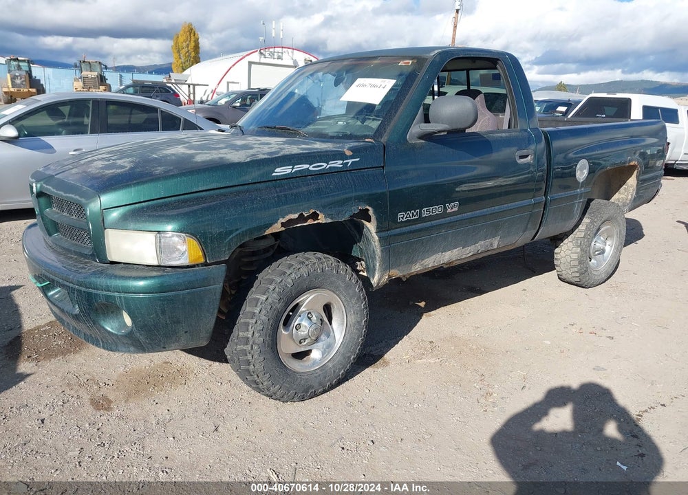 1999 DODGE RAM 1500 ST VIN: 1B7HF16Z4XS270733