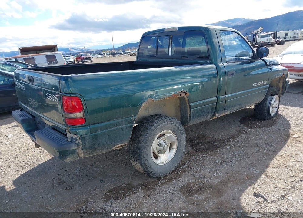1999 DODGE RAM 1500 ST VIN: 1B7HF16Z4XS270733