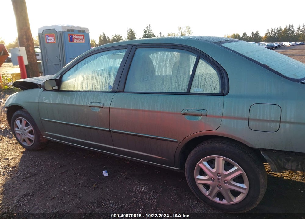 2004 HONDA CIVIC LX VIN: 2HGES16514H559830