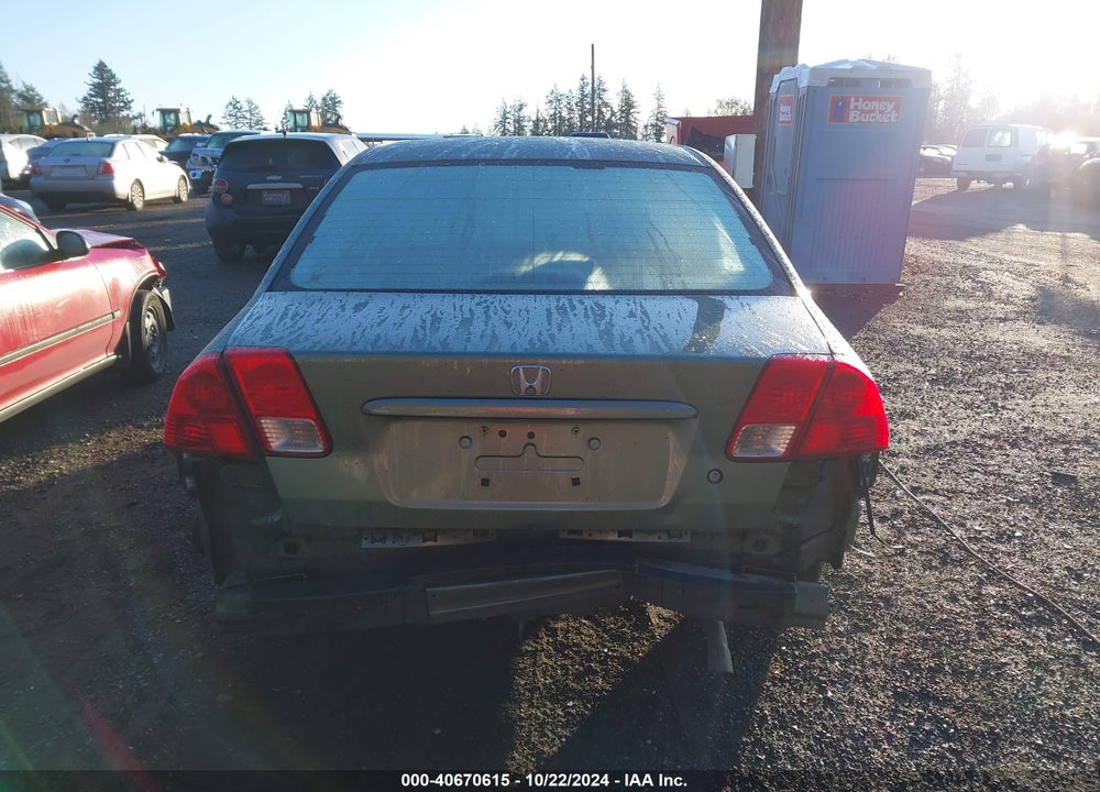 2004 HONDA CIVIC LX VIN: 2HGES16514H559830
