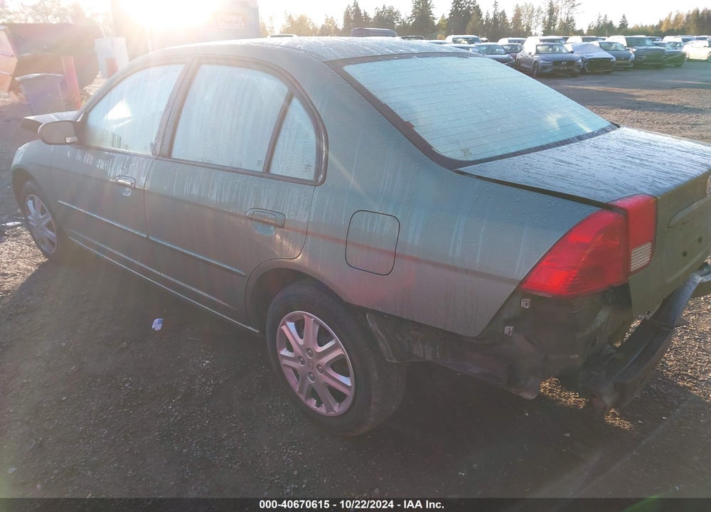 2004 HONDA CIVIC LX VIN: 2HGES16514H559830