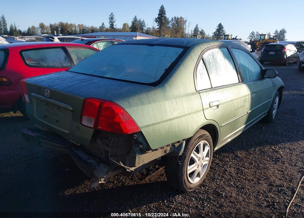 2004 HONDA CIVIC LX VIN: 2HGES16514H559830
