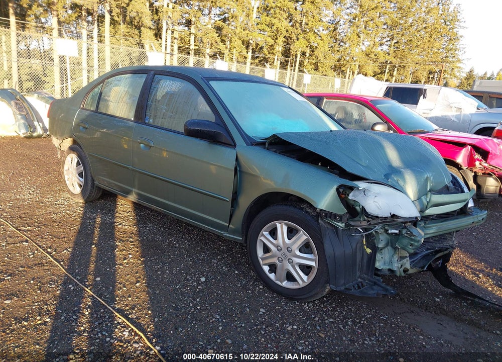 2004 HONDA CIVIC LX VIN: 2HGES16514H559830