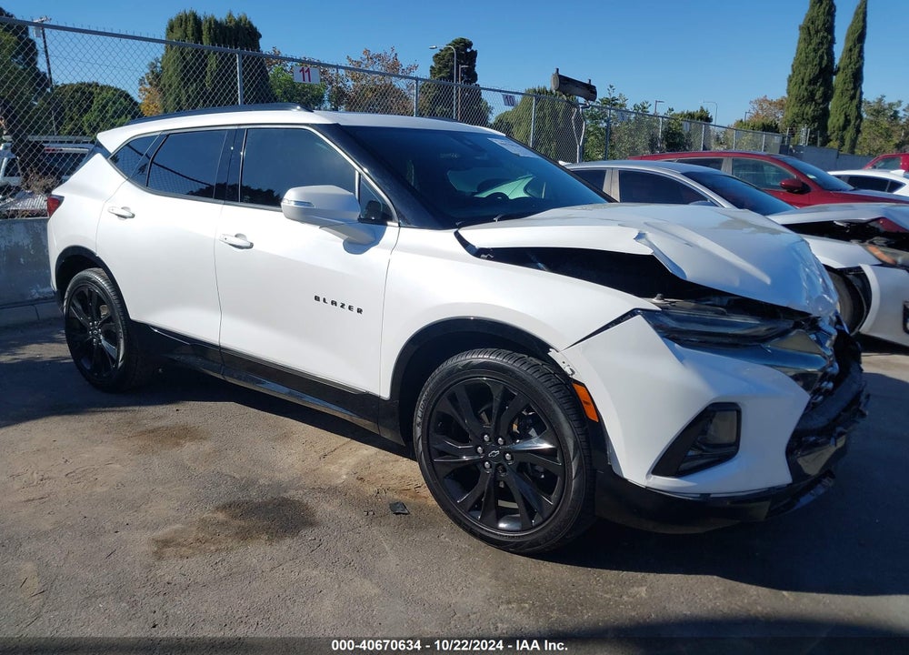 2020 CHEVROLET BLAZER FWD RS VIN: 3GNKBERS1LS725986