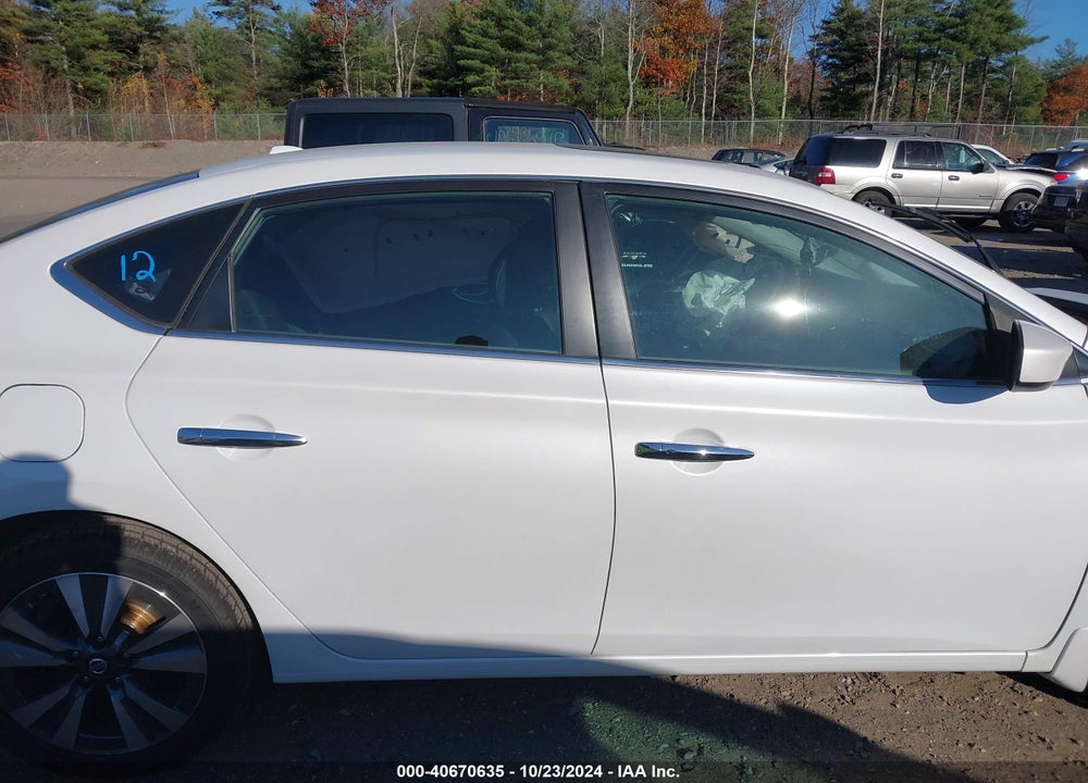 2019 NISSAN SENTRA SV VIN: 3N1AB7AP9KY439096